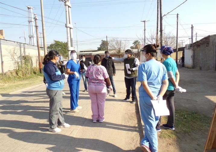 Buscarán posibles infectados de Covid-19 en el barrio San Carlos Buscarán posibles infectados de Covid-19 en el barrio San Carlos