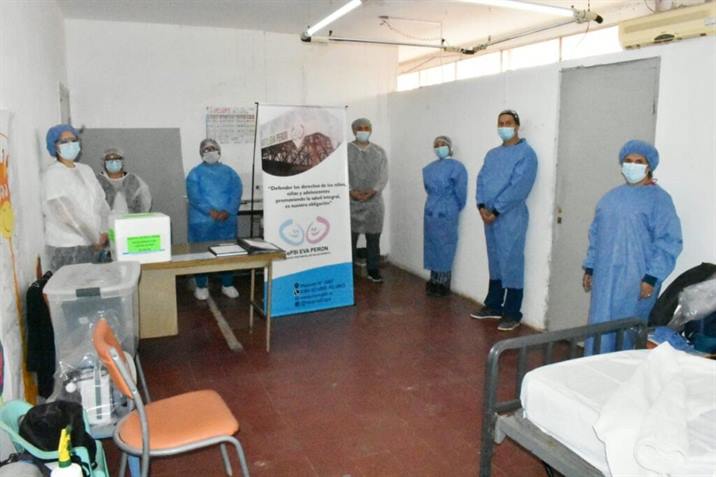 Por primera vez realizan un tratamiento de alta complejidad en Tintina