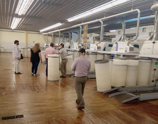 Inspeccionan Coteminas para verificar cumplimiento de medidas de seguridad Inspeccionan Coteminas para verificar cumplimiento de medidas de seguridad