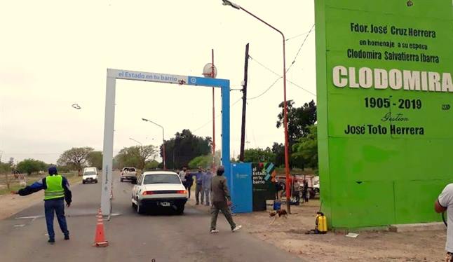 Clodomira aunó esfuerzos para hacerle frente al Covid