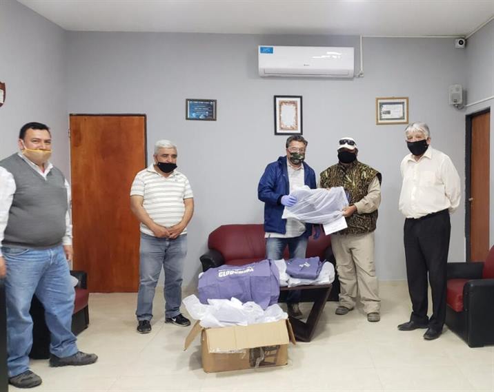 Clodomira: Más empleados municipales recibieron indumentaria Clodomira: Más empleados municipales recibieron indumentaria