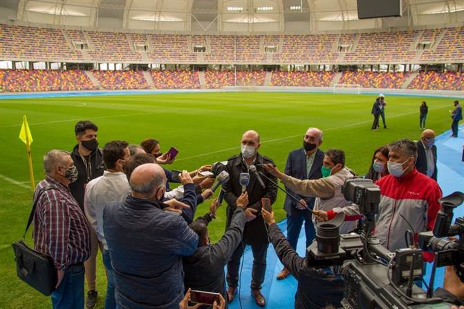El Estadio Único “está para jugar un partido de primer nivel”