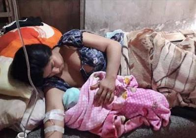 Martes 13 para no olvidar: dio a luz en su casa en medio de una pandemia