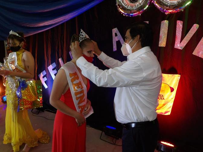 Monte Quemado eligió a su reina a través de las redes sociales
