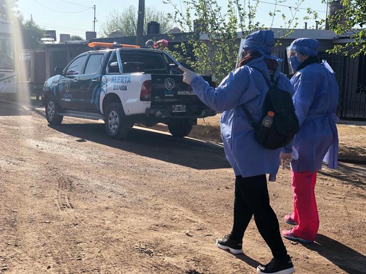 Buscarán casos sospechosos de coronavirus en el barrio Agua y Energía
