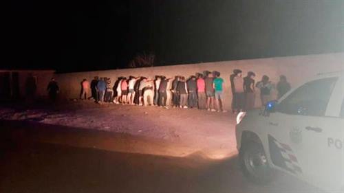 Quimilí: Unos cincuenta jóvenes festejaban cumpleaños en una finca Quimilí: Unos cincuenta jóvenes festejaban cumpleaños en una finca