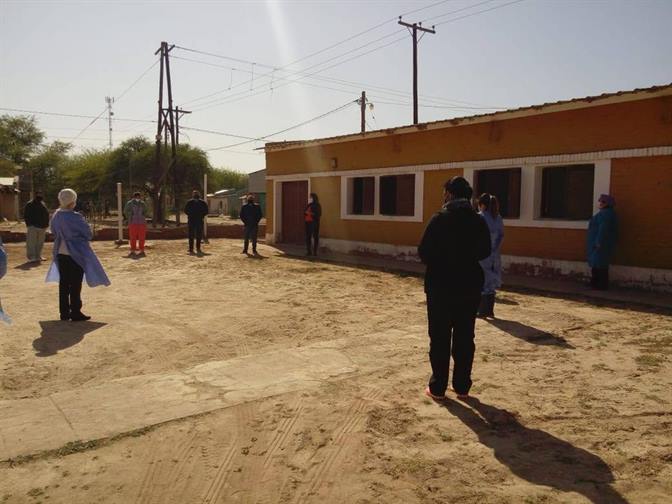 Suncho Corral: operativos en busca de casos sospechosos de covid