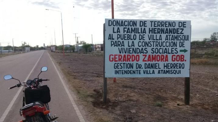 Villa Atamisqui: Construirán un barrio en un predio donado por unos vecinos Villa Atamisqui: Construirán un barrio en un predio donado por unos vecinos