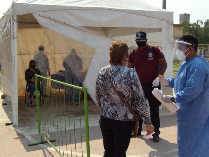 Buscan vecinos con síntomas de covid en el 25 de Mayo Ampliación Buscan vecinos con síntomas de covid en el 25 de Mayo Ampliación