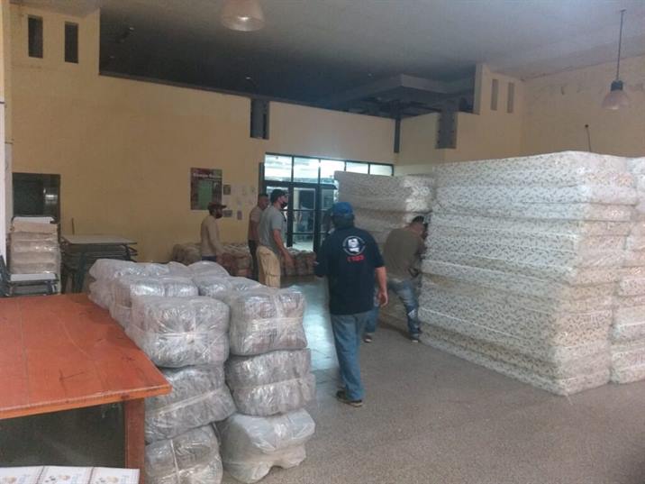 Tras el tornado asisten a más de 350 familias de Campo Gallo Tras el tornado asisten a más de 350 familias de Campo Gallo