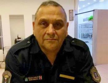 Dolor por la muerte del primer policía santiagueño a causa del covid Dolor por la muerte del primer policía santiagueño a causa del covid
