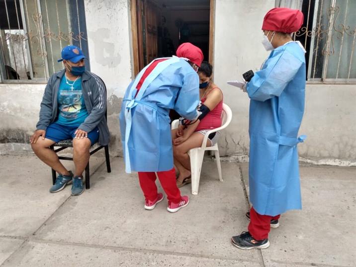 Sigue en Clodomira la búsqueda de posibles casos de covid Sigue en Clodomira la búsqueda de posibles casos de covid