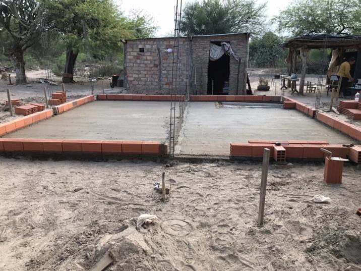 Construyen viviendas para familias del departamento Silípica Construyen viviendas para familias del departamento Silípica