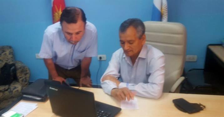 Pinto gestiona proyectos ante Desarrollo Social de la Nación