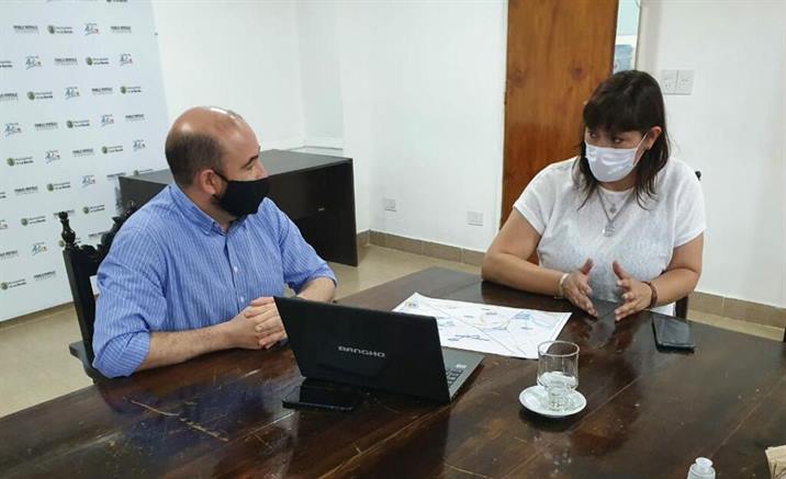 Nación y municipio planifican la urbanización de barrios populares