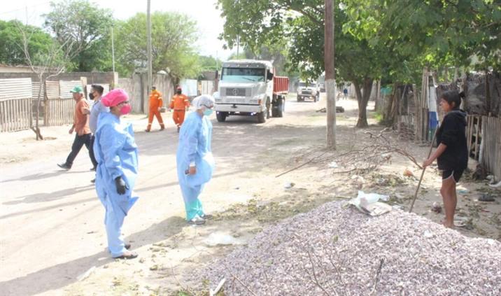 Realizan campaña contra el dengue en barrios de la Capital