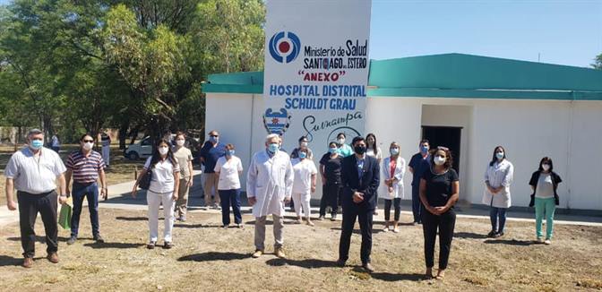 Habilitaron la obra del anexo del hospital distrital de Sumampa Habilitaron la obra del anexo del hospital distrital de Sumampa
