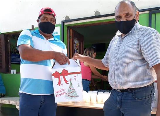 La familia municipal de La Dársena y San Ramón realizó el brindis de fin de año La familia municipal de La Dársena y San Ramón realizó el brindis de fin de año