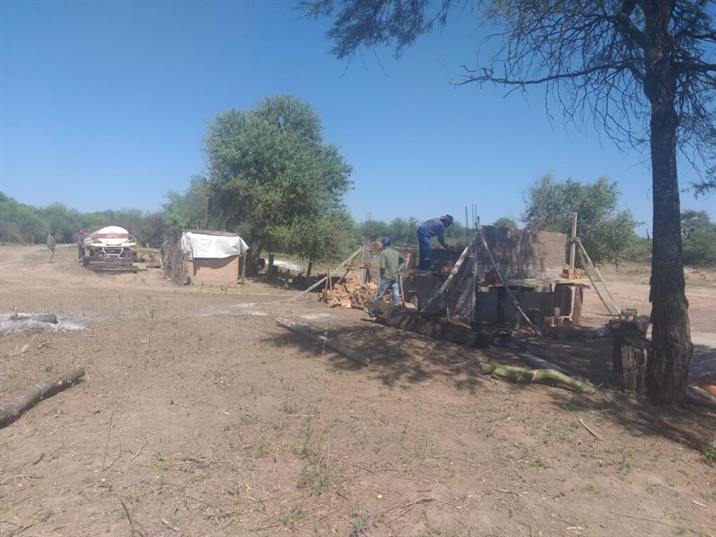 Recuperan pozos centenarios para llevar agua a parajes de Alberdi Recuperan pozos centenarios para llevar agua a parajes de Alberdi