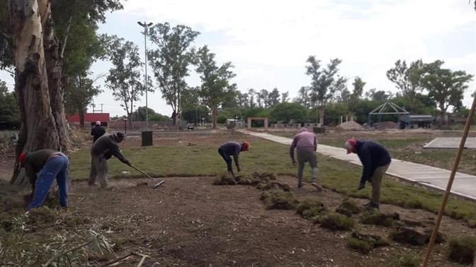 Beltrán anunció obras para distintos barrios de la ciudad
