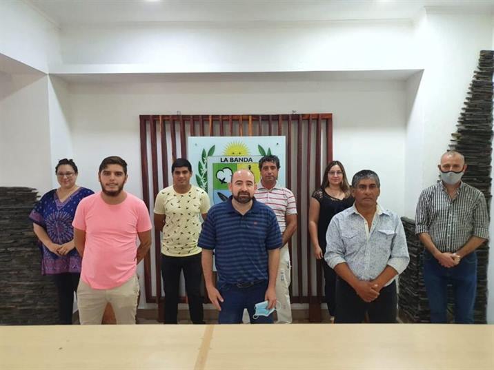 El municipio bandeño fortalece el trabajo con instituciones civiles