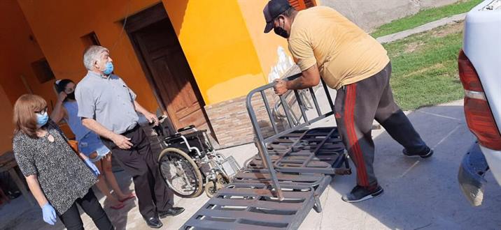Un vecino de Clodomira recibió una importante ayuda