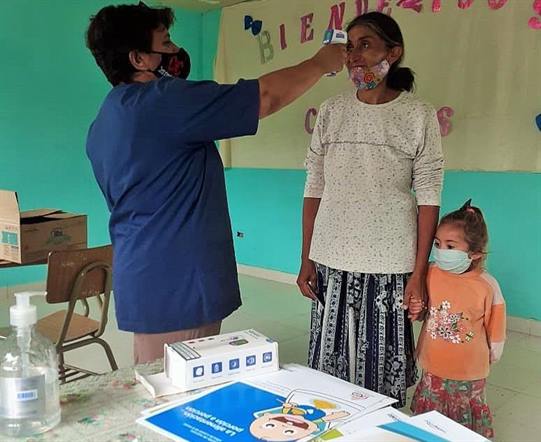 Familias de Bracho Luján accedieron a los beneficios nutricionales Familias de Bracho Luján accedieron a los beneficios nutricionales