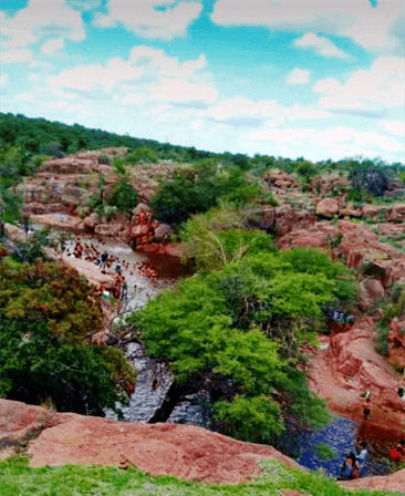 El paisaje natural de El Cajón cautiva a santiagueños en el sur provincial
