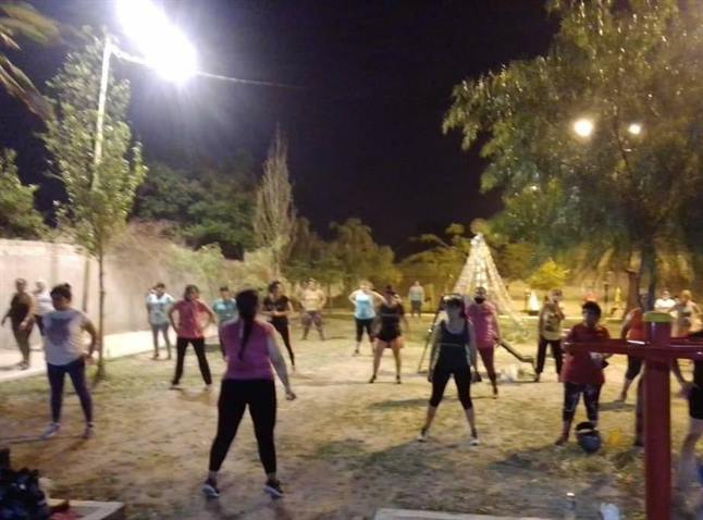 Las plazas saludables son un gran atractivo en los barrios bandeños Las plazas saludables son un gran atractivo en los barrios bandeños