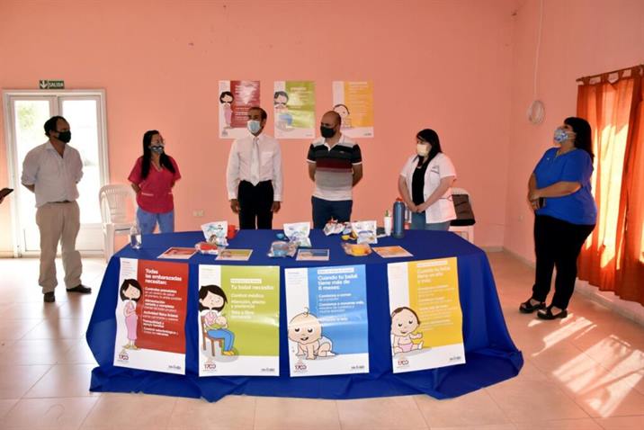 Niños y madres de San Pedro accederán al programa “Mis primeros 1700 días”