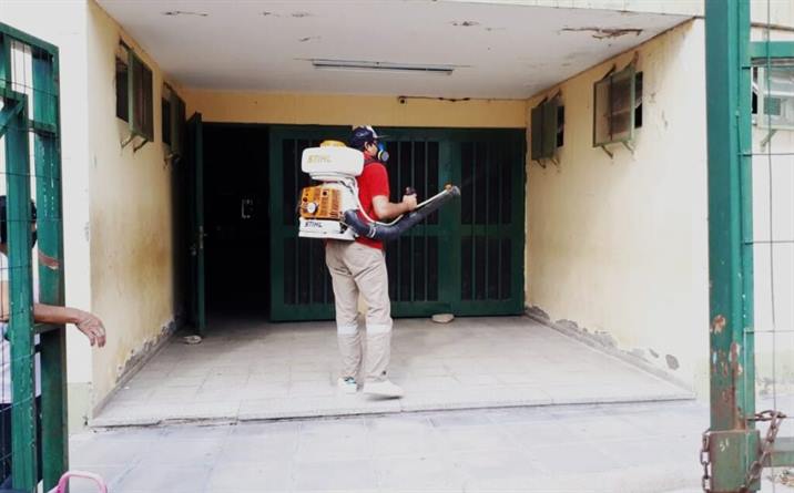 En la última semana se registraron más de 2400 casos de dengue