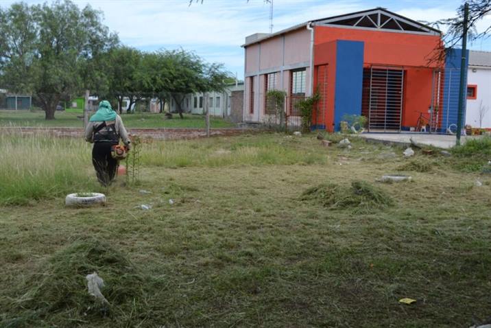 Acondicionaron edificios educativos de Colonia Dora