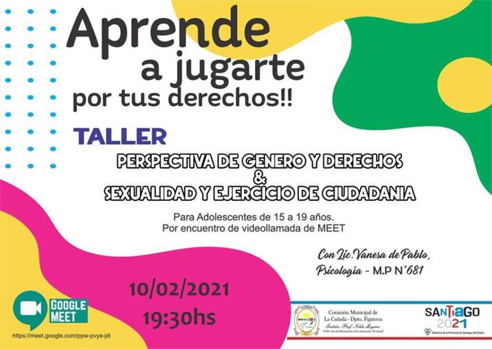 La Cañada lanzó el proyecto “Aprendiendo a jugarte por tus derechos”