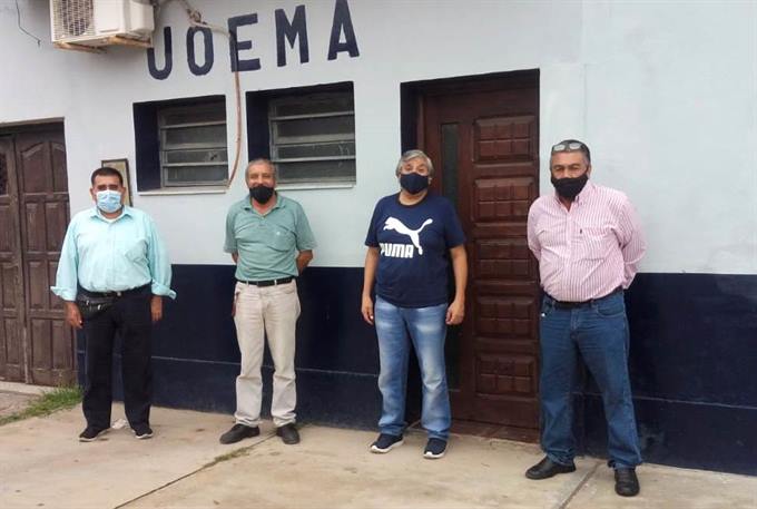Intenso trabajo para normalizar los gremios municipales del interior