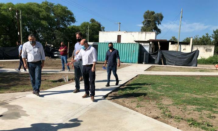 Refaccionan un importante espacio verde del barrio Misky Mayu Refaccionan un importante espacio verde del barrio Misky Mayu