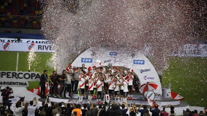 El Estadio Único quedó inaugurado con goleada de River a Racing El Estadio Único quedó inaugurado con goleada de River a Racing