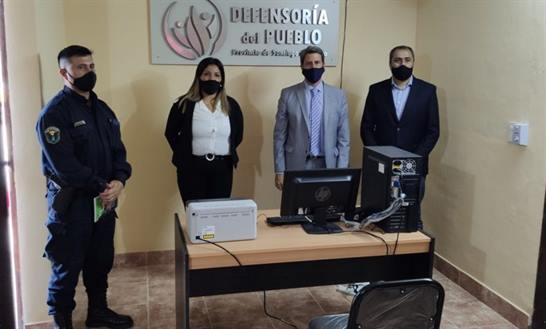 La Defensoría del Pueblo abrió una oficina en Colonia El Simbolar