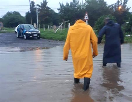 Intensos trabajos en los sectores más afectados por la tormenta