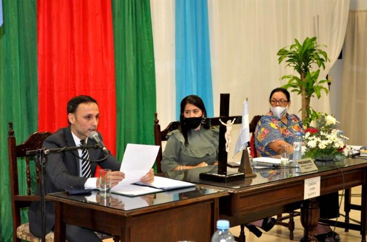 Araujo anunció un extenso plan de obras para Fernández Araujo anunció un extenso plan de obras para Fernández