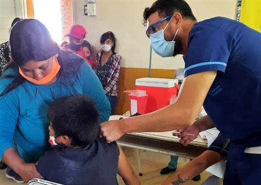 Más de 80 niños recibieron atención médica en el paraje San Ramón Más de 80 niños recibieron atención médica en el paraje San Ramón