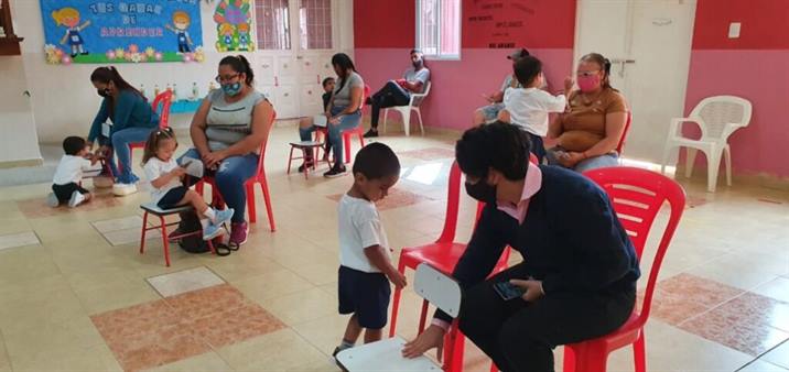 La Banda reafirmó su compromiso con los más pequeños La Banda reafirmó su compromiso con los más pequeños