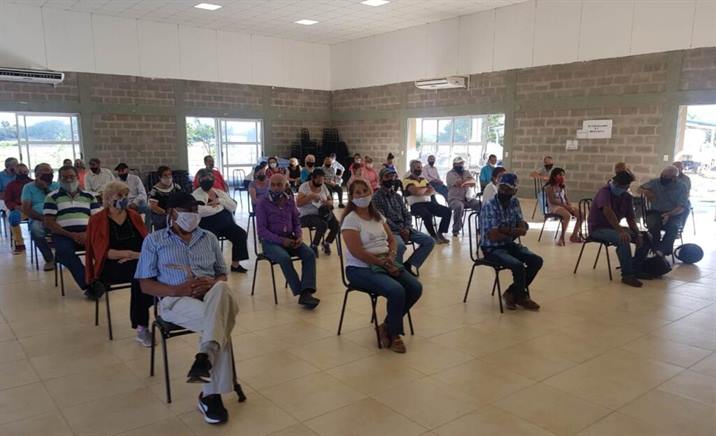 Vacunaron a mayores de 70 años en Estación Simbolar Vacunaron a mayores de 70 años en Estación Simbolar
