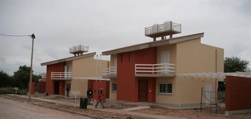 La obra de viviendas en el barrio Villa del Carmen, a un paso de concluir