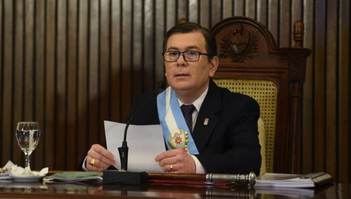 Zamora brinda su mensaje anual en la Legislatura