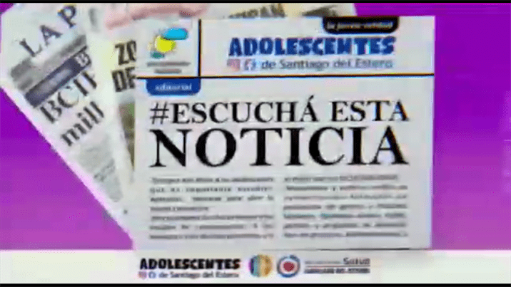 Adolescentes santiagueños piden perspectiva de género en los medios Adolescentes santiagueños piden perspectiva de género en los medios