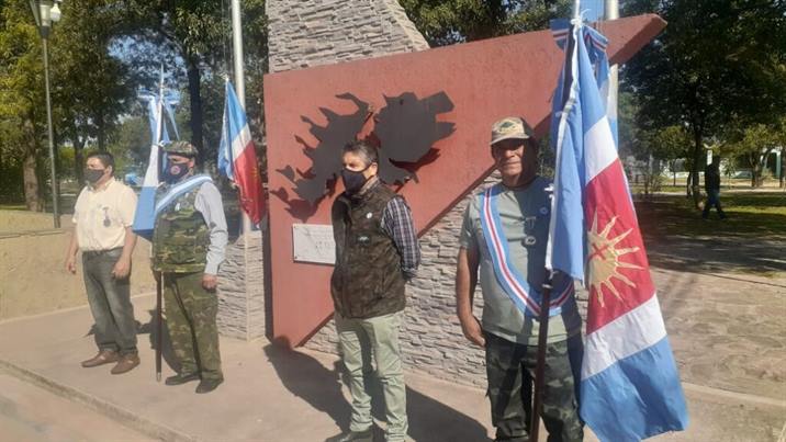 Excombatientes de Quimilí agradecieron a la comunidad por no olvidarlos nunca