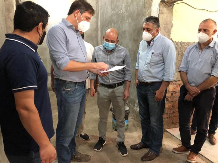 Avanza en La Banda la obra de un centro de atención médica Avanza en La Banda la obra de un centro de atención médica