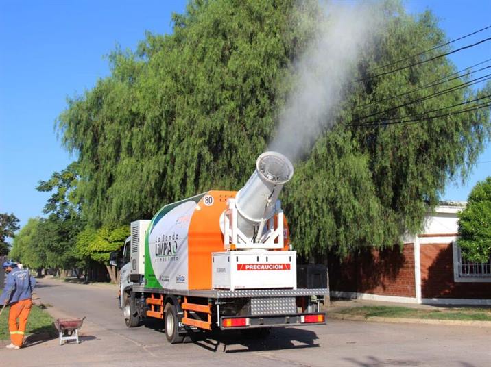Este es el cronograma semanal de fumigación en La Banda