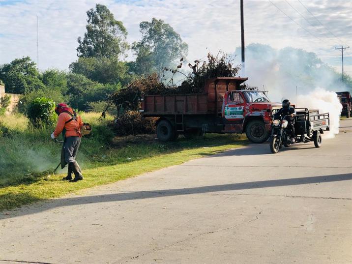 Erradican otro foco infeccioso en otro barrio de La Banda