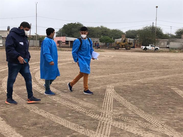 Operativo integral de asistencia vecinal en el barrio Gorrini